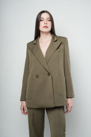 BLAZER CAMPARI VERDE OLIVA - 1